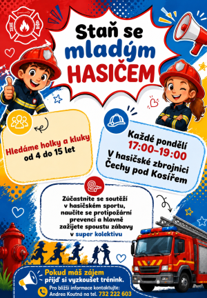 Nábor mladých hasičů